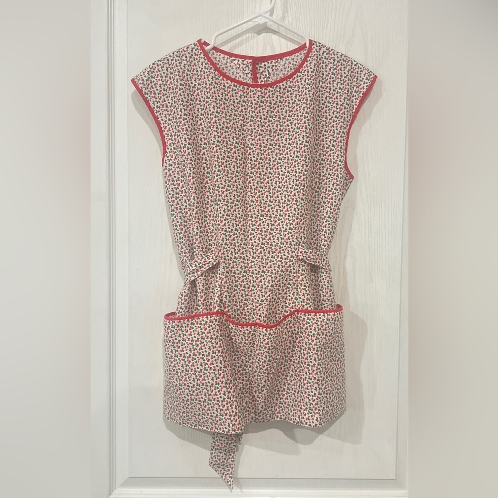 Vintage Handmade Egg Carrying Apron